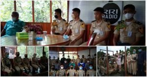 PKL di Parimo, Taruna Taruni STTD Bekasi Sowan Ke Bupati