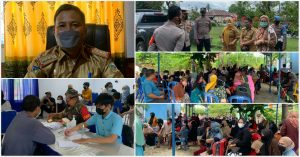 Dukung Percepatan Vaksinasi Di Parimo, Kecamatan Parigi Buka Kegiatan Vaksin Gratis