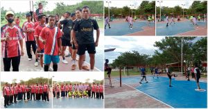 Hari Pertama Porkab, Cabor Sepak Takraw Babak Penyisihan Berlangsung Sengit