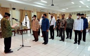 Wabup Kukuhkan Tim Terpadu Kewaspadaan Dini Daerah Parigi Moutong