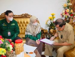BPS Parimo Lakukan Pendataan Awal Regsosek Kepada Wabup Badrun Nggai