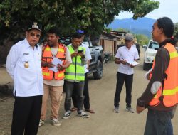 Wabup Tinjau Proyek Fisik di Wilayah Kecamatan Parigi Selatan dan Kecamatan Parigi Barat