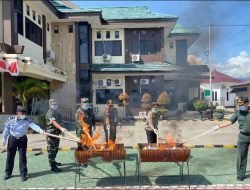 Kejari Parigi musnahkan barang bukti hasil penegakan hukum