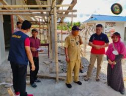 Tinjau Progress Proyek Fisik diWilayah Utara Parimo ‘Wabup Badrun Nggai saat kunker ingatkan Pekerja agar tak menunda Pekerjaan