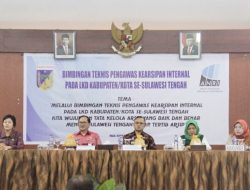 Dispusaka Sulteng Gelar Bimtek Pengawas Kearsipan Internal Pada LKD Kabupaten dan Kota