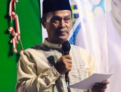 Ratusan Masyarakat Desa Kayu agung antusias hadir di peringatan isra Mi’Raj ‘Asisten II Ir. Lewis bacakan Sambutan Bupati