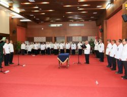 Menteri Basuki Lantik 2 Pejabat Fungsional Teknik Pengairan Ahli Utama