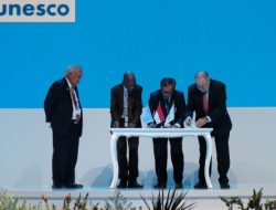 Pemerintah Indonesia, WWC, dan UNESCO Tandatangani Nota Kesepahaman Kerja Sama Penyelenggaraan World Water Forum Ke-10