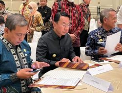 Bupati Sigi Hadiri Rapat Bersama Kementetian ATR/BPN Dalam Pembahasan RDTR