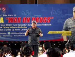 BNN Sulteng Ikuti Gema War On Drugs Secara Virtual