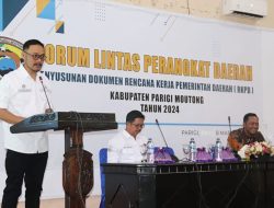 Bappelitbangda gelar kegiatan Forum Lintas Perangkat Daerah Penyusunan Dokumen RKPD Kabupaten Parigi Moutong tahun 2024 ‘Sekda Zulfinasran Baca Sambutan Bupati Parimo