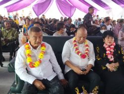 Bupati Parigi Moutong Hadiri Perayaan Paskah di Tolai