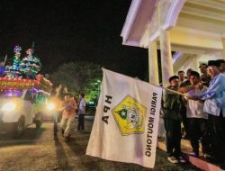 Wakil Bupati Parigi Moutong Melepas Pawai Takbir Sambut Idul Fitri 1 Syawal 1444 Hijriah