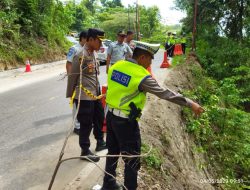 Kapolres Parigi Moutong Pimpin Langsung Evakuasi dan Olah TKP Bus Rappang Marannu