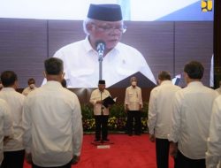 Menteri Basuki Lantik Pimpinan Tinggi Pratama, Kepala BPJT, dan Direktur Politeknik PU