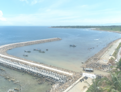 Kementerian PUPR Targetkan Pembangunan Pengaman Pantai di KEK Tanjung Lesung Rampung November 2023