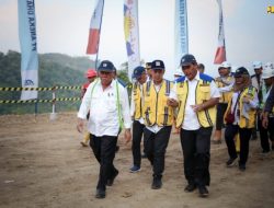 Tinjau Pembangunan Bendungan Bener di Purworejo, Menteri Basuki: Pekerjaan Harus Berkualitas dan Rapi