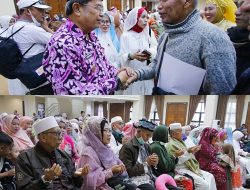 Wakil Bupati Badrun Nggai Sambut Kedatangan Jemaah Haji Asal Parimo