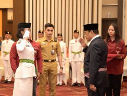 Wagub Resmi Kukuhkan Anggota Paskibraka Sulteng 2023