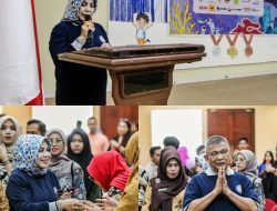 Peringatan HAN Tingkat Kabupaten Resmi diBuka Bunda PAUD Kab. Parimo Noorwachida Prihartini