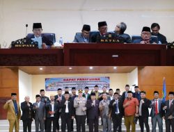 Wakil Bupati Parimo Badrun Nggai hadiri agenda Paripurna penutupan masa persidangan II dan pembukaan masa Sidang III tahun 2023