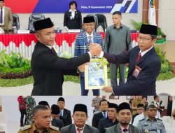 Wakil Bupati Badrun Nggai Turut Hadir diprosesi Sertijab Kepala BPKP Sulteng Tahun 2023
