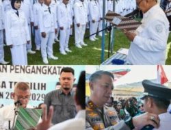 Bupati Samsurizal Lantik 53 Kades Terpilih dan 2 PAW : Kapolres Juga Himbau, Pemdes terus mendapat pendampingan Kajari dalam kelola anggaran Desa