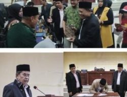 Penghujung Masa Bhakti Jabatan, Wabup Badrun Nggai Mendapat Aplous Sejumlah Anggota DPRD Usai Sambutanya