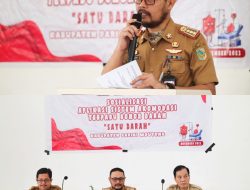 Bappelitbangda Parmout Sosialisasikan Aplikasi Satu darah, Sekda Zulfinasran Ajak Masyarakat Aktif Gunakan Aplikasi Satu Darah