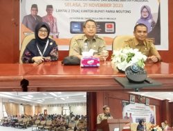 Tertibkan Permenpan RB, BKPSDM Parmout Gelar Sosialisasi