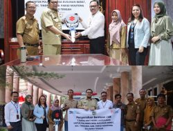 Melalui Program CSR BNI Cabang Parigi, Serahkan bantuan satu unit Mobil Ambulance ke Pemda Parmout