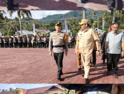 Apel Pergeseran Pasukan Pengamanan Logistik dan Pengamanan TPS Pemilu Tahun 2024 Telah Dilaksanakan
