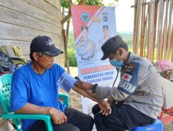 Polres Tojo Una-una Ikut Membantu Warga Yang Terdampak Banjir