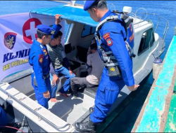 Satpol Airud Polres Touna Hadirkan Klinik Apung Bagi Masyarakat Pesisir