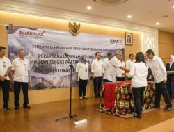 Dirjen Bina Marga Pimpin Acara Sertijab 28 Pimpinan Tinggi Pratama dan Administrator