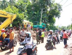 Banjir Akibat Sungai Uevolo Meluap, Jalur Trans Sulawesi Lumpuh Total