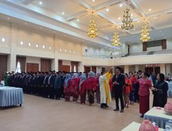 KPU Parigi Moutong Lantik Panitia Pemilihan Kecamatan