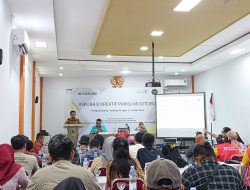 Pendampingan Inkubasi Kreatif Dinas Pemuda Olahraga dan Pariwisata Sulawesi Tengah