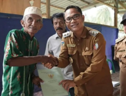 Pemkab Sigi serahkan sertifikat huntap kepada masyarakat di Desa Bangga