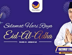 Idul Adha 2024, Calon Anggota DPRD Provinsi Sulawesi tengah Kurban 2 ekor Sapi