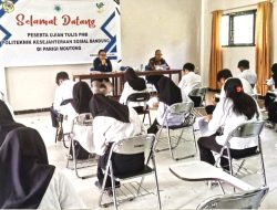Parigi Moutong, Ujian Tulis Calon Mahasiswa Baru Politeknik Kesejahteraan Sosial Bandung