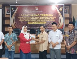 Paslon Osgar-Alina dinyatakan Gugur Pada Tahapan Verfak Kedua KPU Parigi Moutong