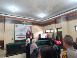 Pengambilan Sumpah dan jabatan Wakil Ketua Pengadilan Negeri kelas II Parigi