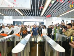 Wamen Diana Hadiri Peresmian Pengoperasian Stasiun Kereta Cepat Whoosh Karawang di Jabar