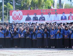 Bupati Erwin Burase Serahkan SK 3.527 PPPK Parimo Tahap 1