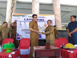 Erwin Burase Launching Penyaluran Bantuan Pangan Beras