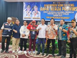 Raker KONI Sulteng 2025, Fokus Persiapan Agenda Musprov