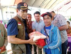 Bupati Parigi Moutong Salurkan Bantuan Pasca Bencana dan Santunan Kematian BPJS