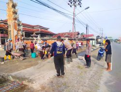Polsek Torue Peduli, Bangun Kebersamaan Lewat Bakti Sosial di Pura Agung Tirta Gangga