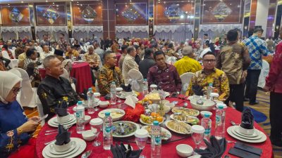 Malam Penuh Keakraban, Bupati Parigi Moutong Hadiri Kenal Pamit Kapolda Sulteng di Palu